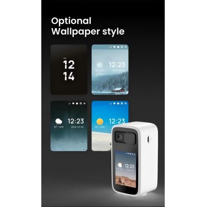 Immax NEO 07814L - Cámara inteligente para interior con sensor 4 MP 5V Wi-Fi