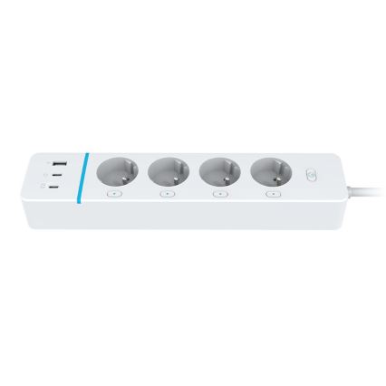 Immax NEO 07821L - Regleta inteligente NEO LITE 4x AC + 1x USB + 2x USB-C Tuya Wi-Fi