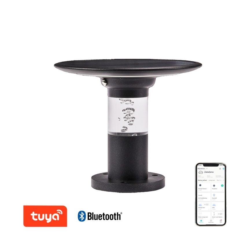 Immax NEO 07908L - Lámpara solar regulable LED RGB+CW/W LED/2W/5V IP54 Tuya 4000 mAh