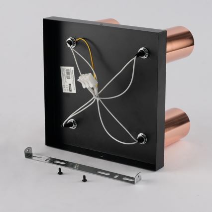 Immax NEO 08304L - Lámpara de techo con 4 focos PUNTO 4xGU10/9W/230V oro rosa