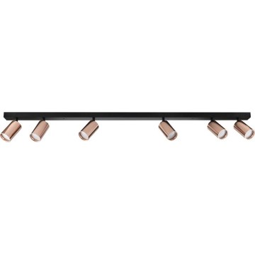 Immax NEO 08305L - Luminaria de focos PUNTO 6xGU10/9W/230V oro rosa