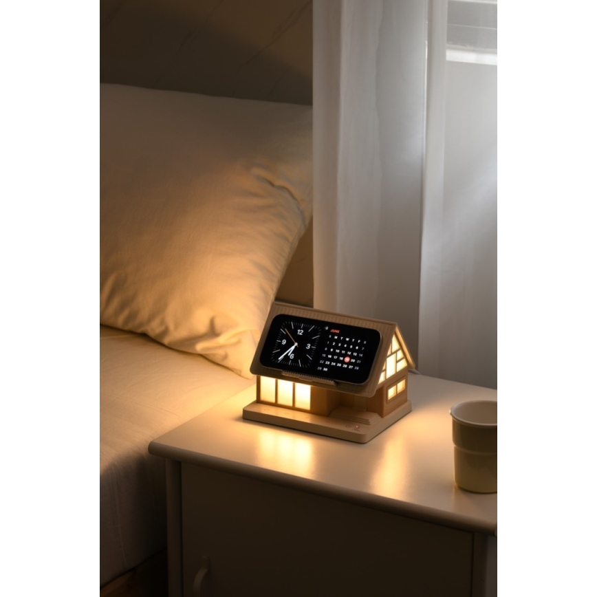Immax NEO 09108L - Lámpara de sobremesa LED con carga inalámbrica DREAM HOME LED/2W/230V