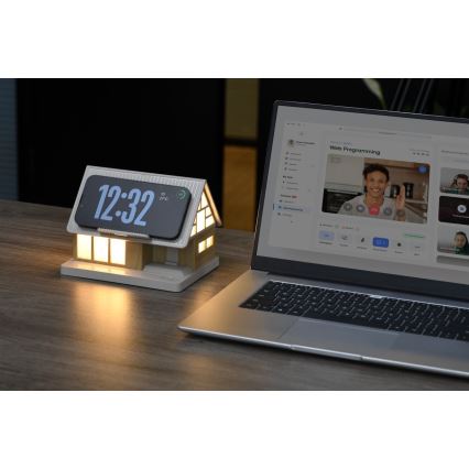 Immax NEO 09108L - Lámpara de sobremesa LED con carga inalámbrica DREAM HOME LED/2W/230V