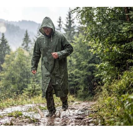 Impermeable 120 cm verde