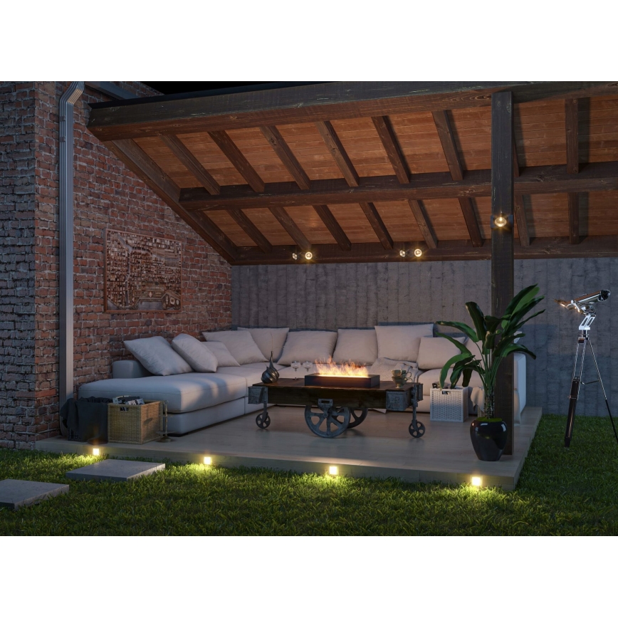InFire - Chimenea BIO 8x60 cm 3kW negro