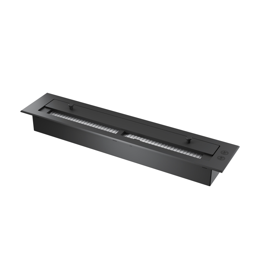 InFire - Chimenea de esquina BIO 80x45 cm 3kW negro
