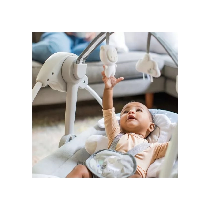 Ingenio - Columpio infantil con melodía CUDDLE LAMB 4xLR14