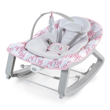 Ingenuity - Hamaca vibratoria para bebé 3 en 1 KEEP COZY Lily 1xC