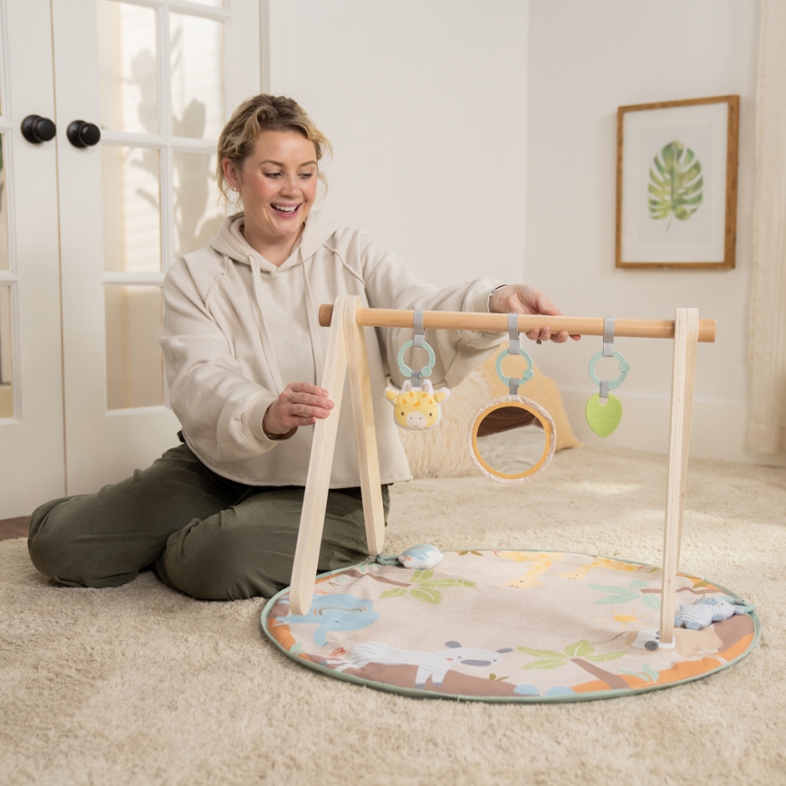 Ingenuity - Manta de juego para bebés WONDER & WOOD