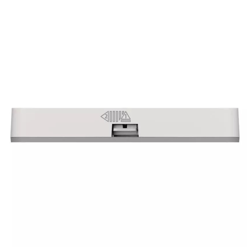 Interruptor 1 botón GoSmart 1xCR2430 Tuya blanco