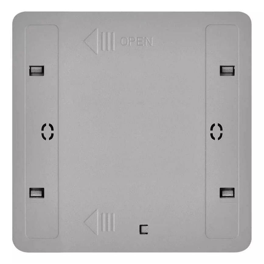 Interruptor 2 botones GoSmart 1xCR2430 Tuya negro