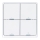 Interruptor inteligente de 4 botones, 1x CR2430, blanco