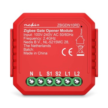 Interruptor inteligente para puerta de garaje SmartLife Zigbee Tuya