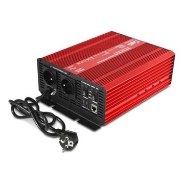 Inversor de tensión 1000W/12/230V
