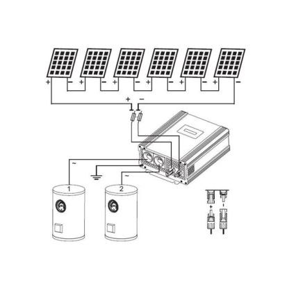 Inversor solar para calentamiento de agua ECO Solar Boost Evo MPPT-4000 4kW PRO