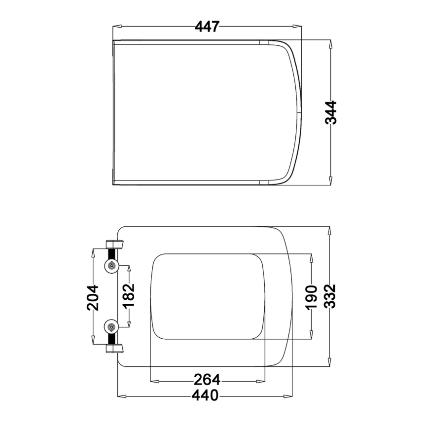 Isvea - Asiento de inodoro SoftClose PURITY blanco