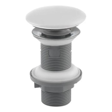 Isvea - Desagüe Click-Clack para lavabo INFINITY, diámetro 7,2 cm, blanco
