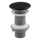 Isvea - Desagüe para lavabo Ø 7,2 cm, negro mate
