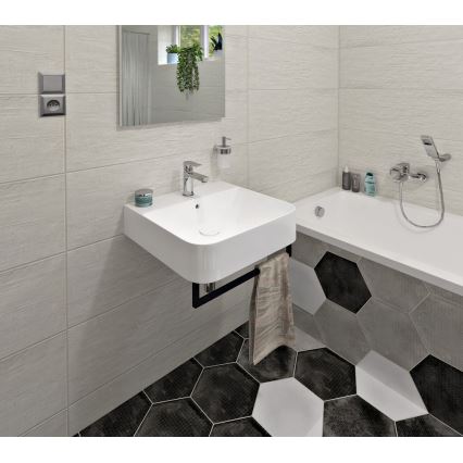 Isvea - Lavabo de sobremesa/suspendido SOTT AQUA 50x50 cm cerámica/blanco