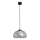 ITALUX - Lámpara colgante con cable AINALE 1xG9/7W/230V negro/ahumado