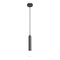 ITALUX - Lámpara colgante con cable FILANO 1xG9/5W/230V negra