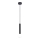 ITALUX - Lámpara colgante con cable FILANO 1xG9/5W/230V negra