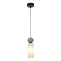 ITALUX - Lámpara colgante con cable SANTOS 1xG9/40W/230V negra