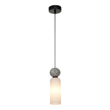 ITALUX - Lámpara colgante con cable SANTOS 1xG9/40W/230V negra