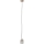 ITALUX - Lámpara colgante con cable TORNO 1xE14/40W/230V dorada