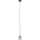 ITALUX - Lámpara colgante con cable TORNO 1xE14/40W/230V negra/dorada