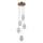 ITALUX - Lámpara colgante LED con cable ALANI 5xLED/5,6W/230V 3000K oro