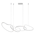 ITALUX - Lámpara colgante LED con cable FONTE LED/60W/230V 3000/4000/6000K blanca