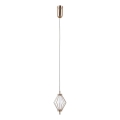ITALUX - Lámpara colgante LED con cable SEVILLA LED/5W/230V 3000K dorada