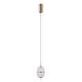 ITALUX - Lámpara colgante LED suspendida por cable ALANI LED/6W/230V 3000K dorado