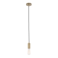 ITALUX - Lámpara colgante MODERNA 1xE27/60W/230V bronce