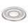 ITALUX - Luminaria de techo LED regulable SIMNI LED/55W/230V 3000-6500K Ø 50 cm blanca + control remoto