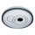 ITALUX - Luminaria LED de techo regulable PORTA LED/40W/230V 3000-6500K diámetro 50 cm negra + mando a distancia