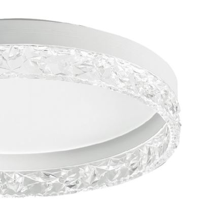 ITALUX - Lámpara de techo LED regulable RANTE LED/58W/230V 3000-6500K diámetro 50 cm blanco + mando a distancia