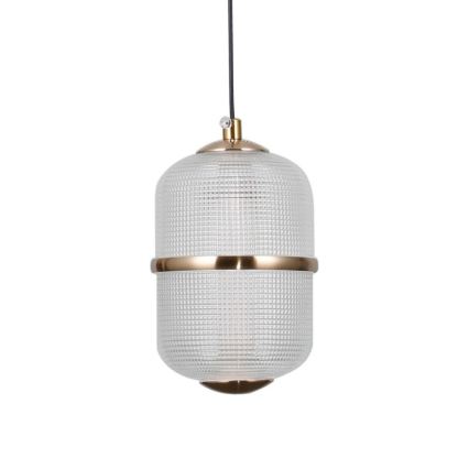 ITALUX - Lámpara colgante LED con cable ALANI 3xLED/5W/230V 3000K negro/dorado