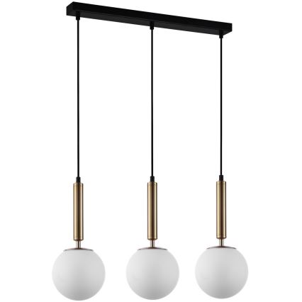 ITALUX - Vidrio de repuesto RAVENA E27 diá. 15 cm blanco