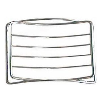 Jabonera de alambre 9x11,9 cm cromo brillante