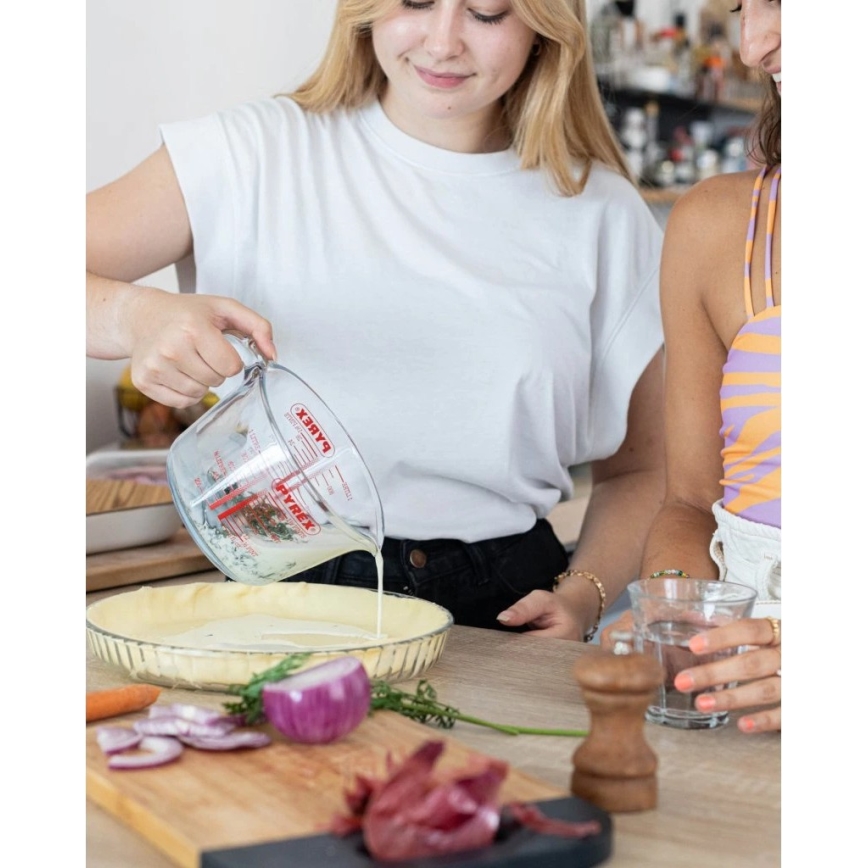 Jarra medidora de vidrio PYREX 1 L