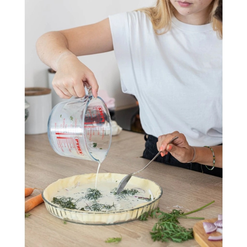 Jarra medidora de vidrio PYREX 1 L
