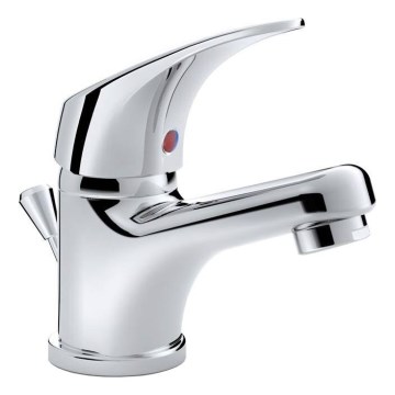 JIKA H3111N10041111 - Grifo para lavabo con desagüe y rebosadero TALAS 12,3 cm cromo brillante