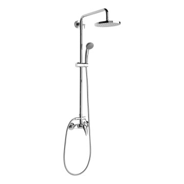 JIKA H3352770040001 - Conjunto de ducha con grifería LYRA cromo brillante