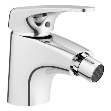 JIKA H3411U10041111 - Grifo para bidé + desagüe sin rebosadero DEEP 11,3 cm cromo brillante