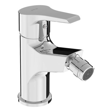 JIKA H3411W10041101 - Grifo para bidé CUBE 15,4 cm cromo brillante