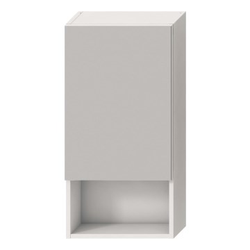 JIKA H4532210383041 - Armario con espejo y estante LYRA 80x40 cm blanco