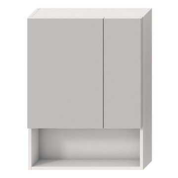JIKA H4532410383041 - Armario con espejo y estante LYRA 80x60 cm blanco