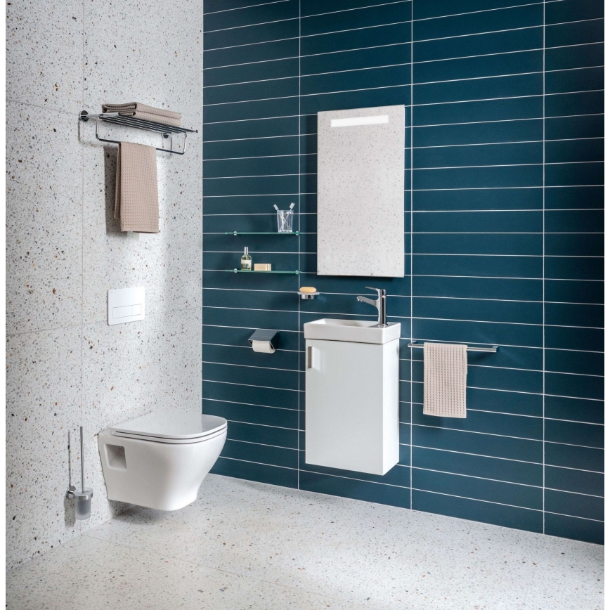JIKA H45J5111753001 - Mueble de baño con lavabo PETIT 58,5x38,6 cm blanco